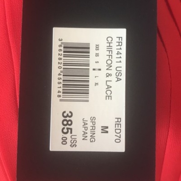 The Kooples Red Lace Cocktail Dress - Picture 5 of 5